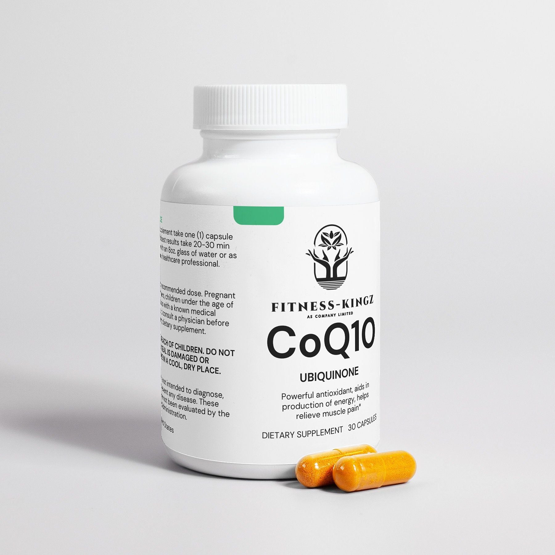 Fitness-Kingz CoQ10 Ubiquinone