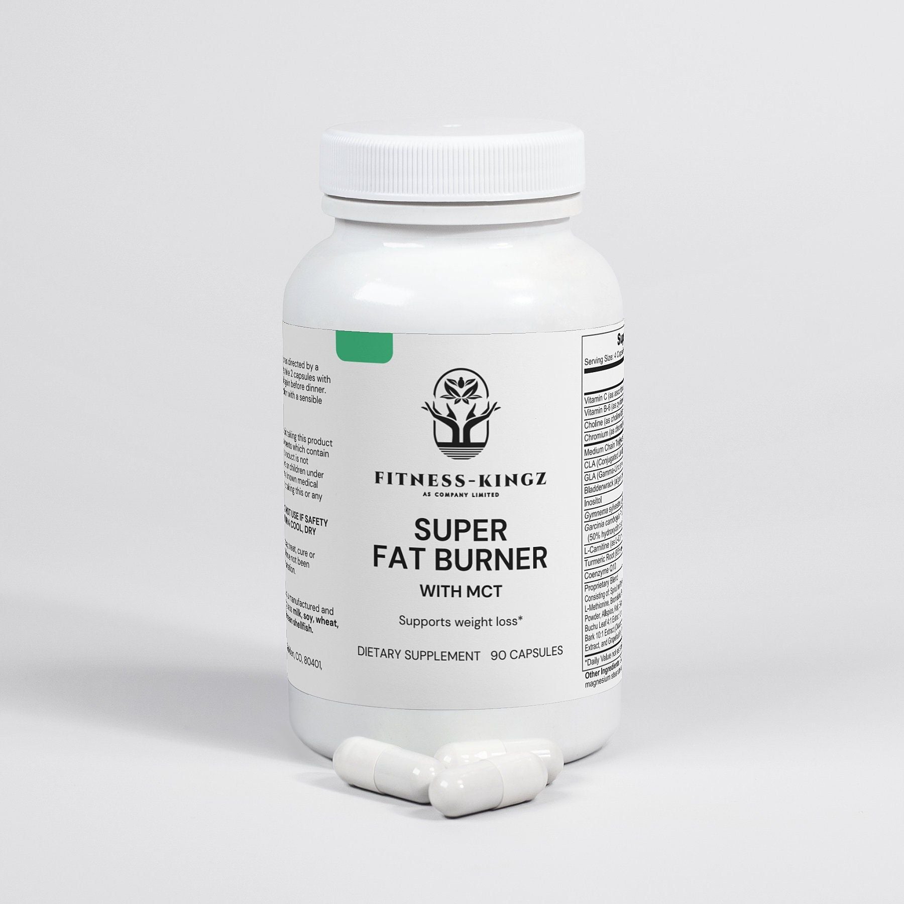 Fitness-Kingz Super Fat Burner with MCT