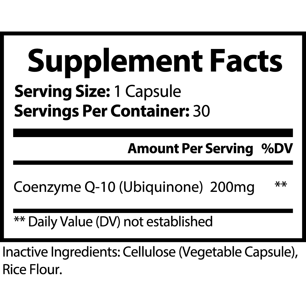 Fitness-Kingz CoQ10 Ubiquinone
