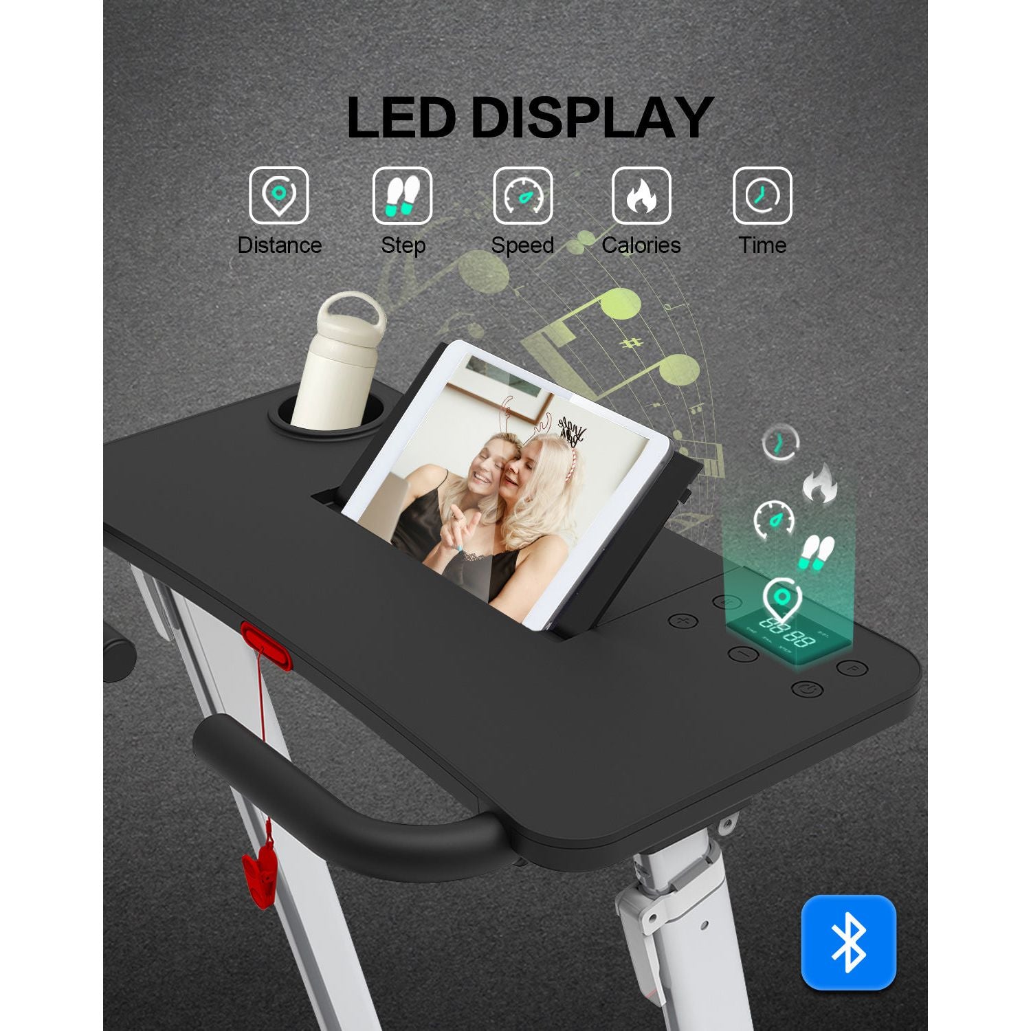 FYC Folding Home Treadmill 2.5HP 265 lbs Weight Capacity