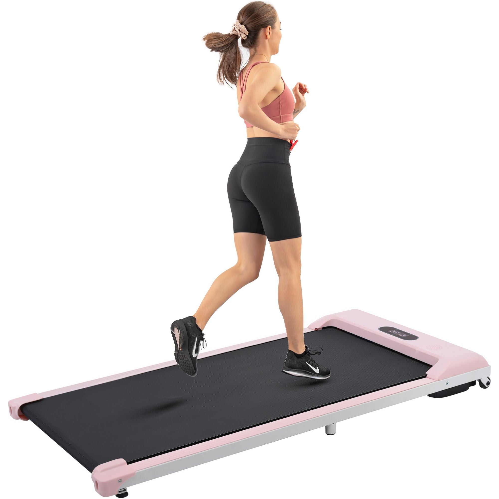2 in 1 Under Desk Electric Treadmill 2.5HP; Bluetooth APP and speaker;  Remote Control;  Display