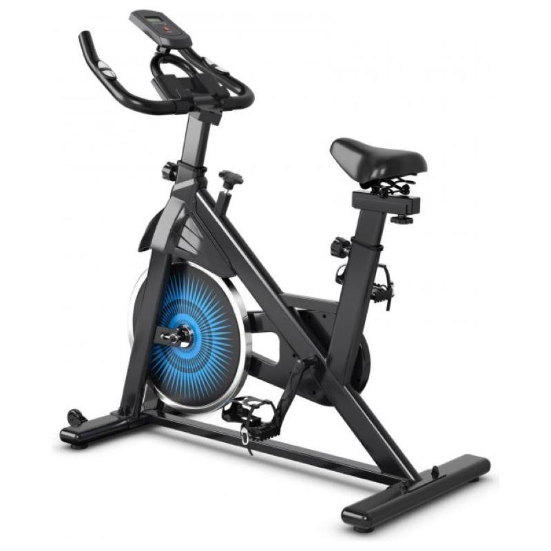 Adjustable Resistance Silent Belt Drive Gym Indoor Stationary Bike
