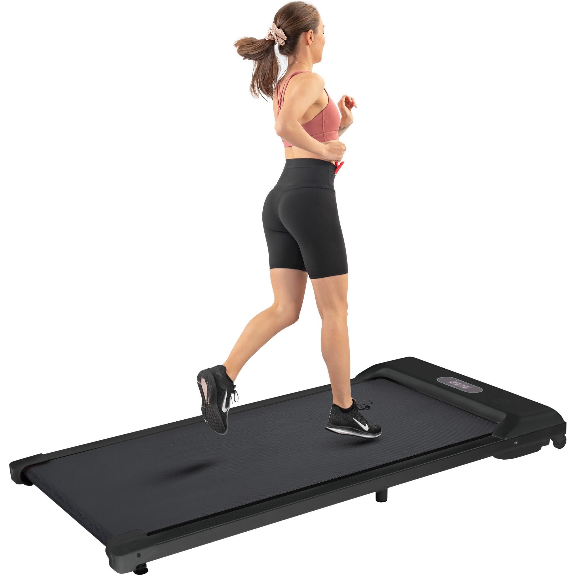 2 in 1 Under Desk Electric Treadmill 2.5HP; Bluetooth APP and speaker;  Remote Control;  Display