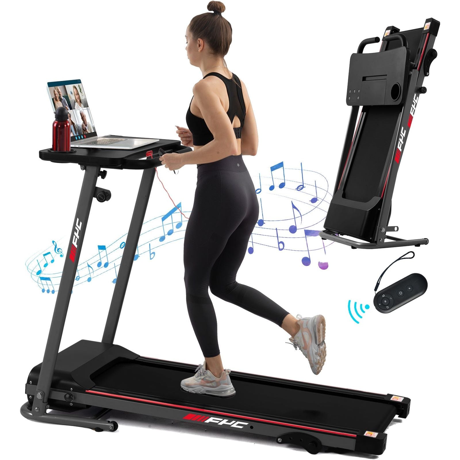 FYC Folding Home Treadmill 2.5HP 265 lbs Weight Capacity