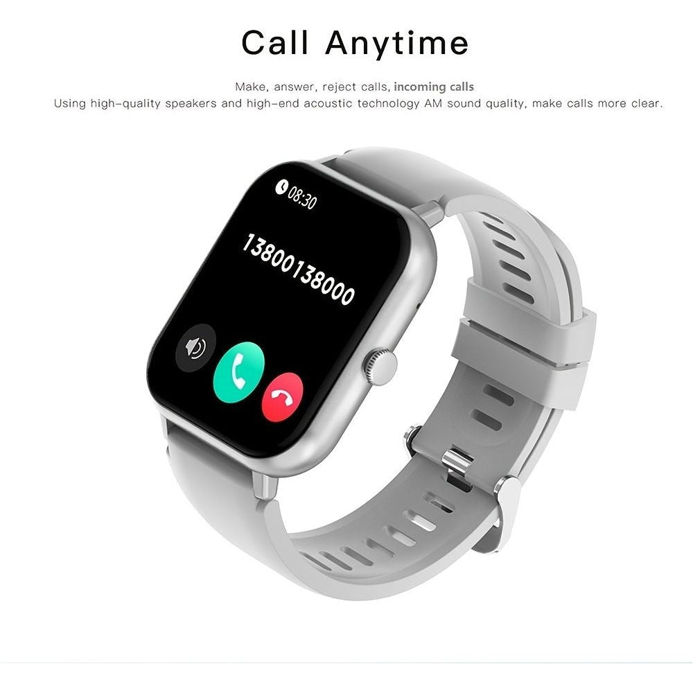 Smart Watch With 100+Sport Modes/Heart Rate Sleep Monitoring/Waterproof