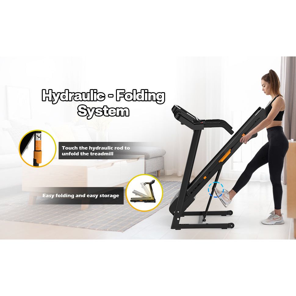 FYC Folding 3.5HPTreadmill for Home 330LBS Weight Capacity