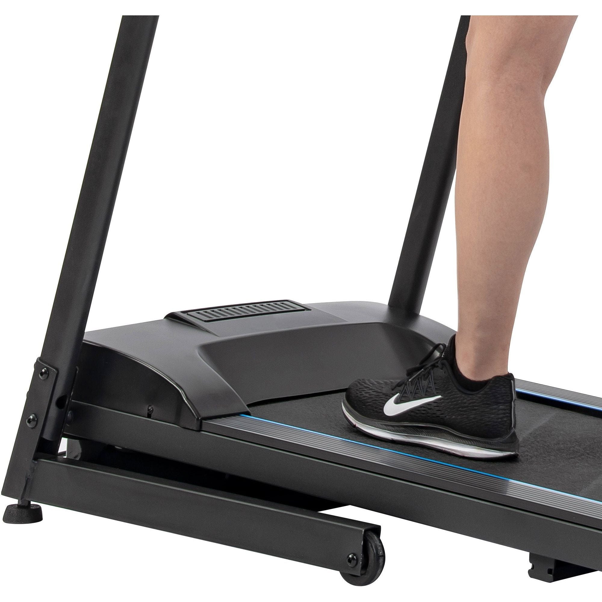 Electric Motorized Treadmill with Audio Speakers; Max. 10 MPH