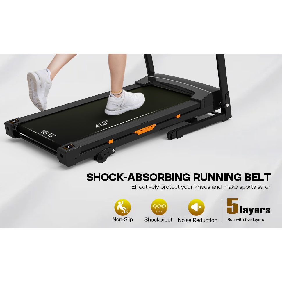 FYC Folding 3.5HPTreadmill for Home 330LBS Weight Capacity