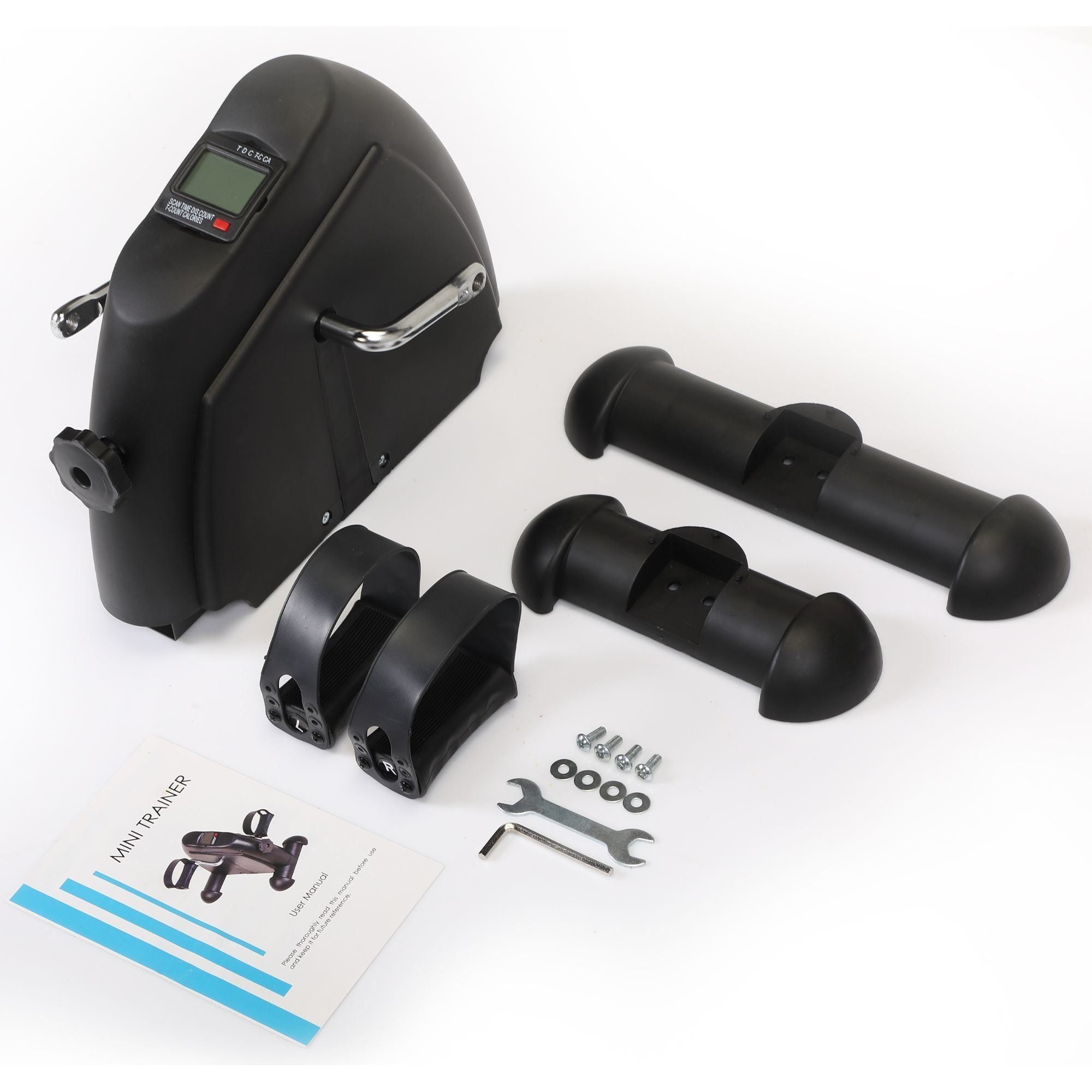 Portable Stationary Indoor MINI Exercise Machine Bike with LCD Display