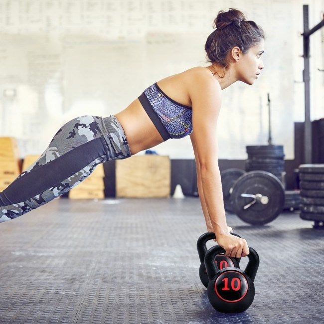 Weight Kettlebell Home Fitness 3 Pieces Set Kettle Bell