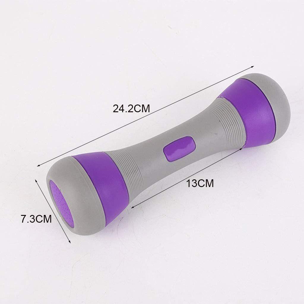 1 pair Ladies Adjustable Dumbbells Fitness Equipment 2 - 4 KG Adjustment