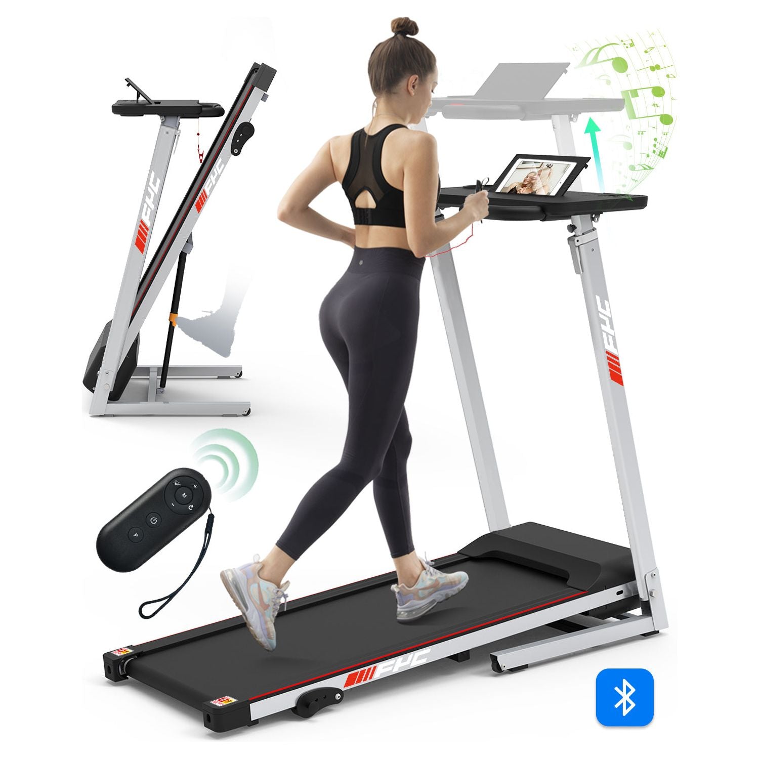 FYC Folding Home Treadmill 2.5HP 265 lbs Weight Capacity