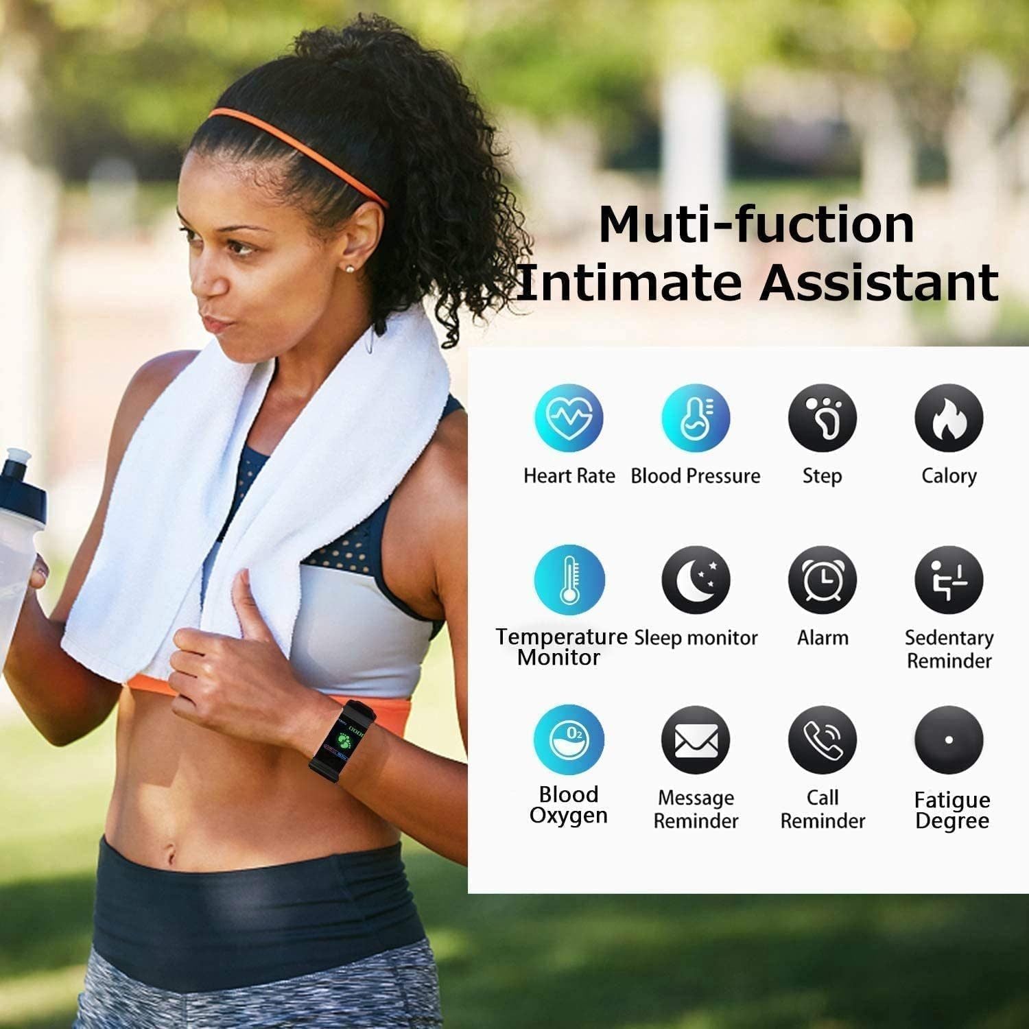 S5 Fitness Tracker Smart Sports Watch Bracelet