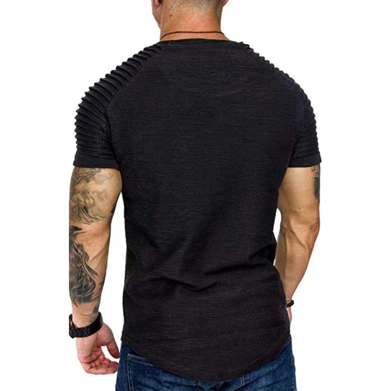 Men's Short Sleeve T-Shirt Muscle Fitted