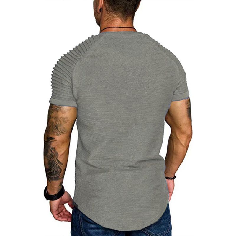 Men's Short Sleeve T-Shirt Muscle Fitted