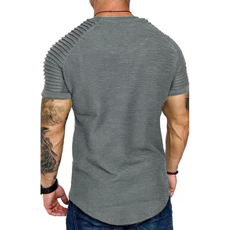 Men's Short Sleeve T-Shirt Muscle Fitted